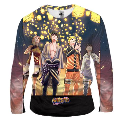 Чоловічий 3D лонгслів Naruto`s comand