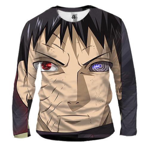Мужской 3D лонгслив Sasuke Uchiha 3