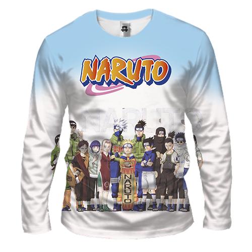 Чоловічий 3D лонгслів Naruto`s comand 3