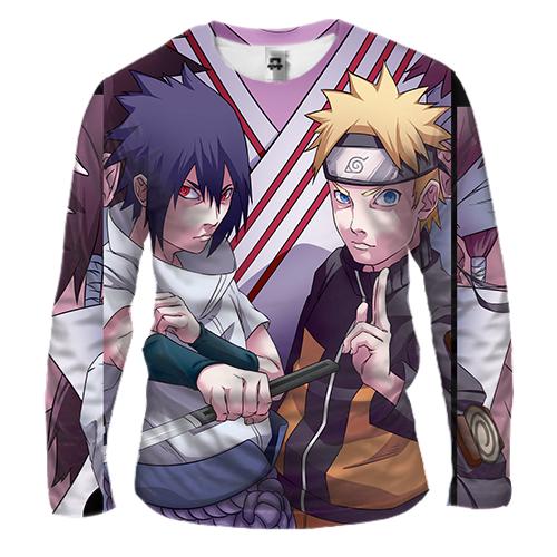Чоловічий 3D лонгслів Naruto`s comand 5