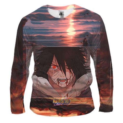Мужской 3D лонгслив Sasuke Uchiha 5