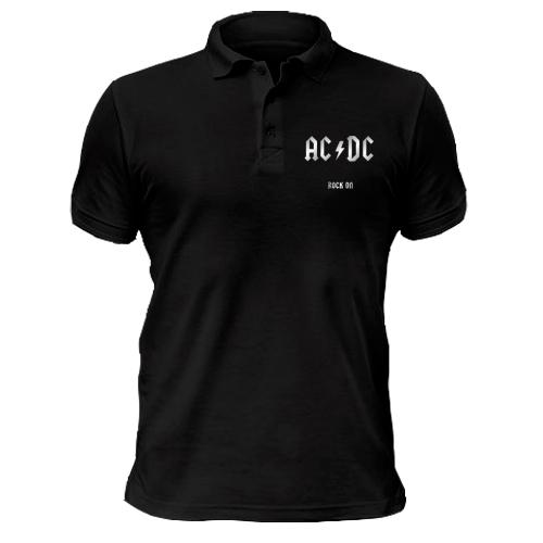 Футболка поло AC/DC Rock on