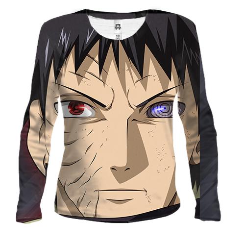 Жіночий 3D лонгслів Sasuke Uchiha 3