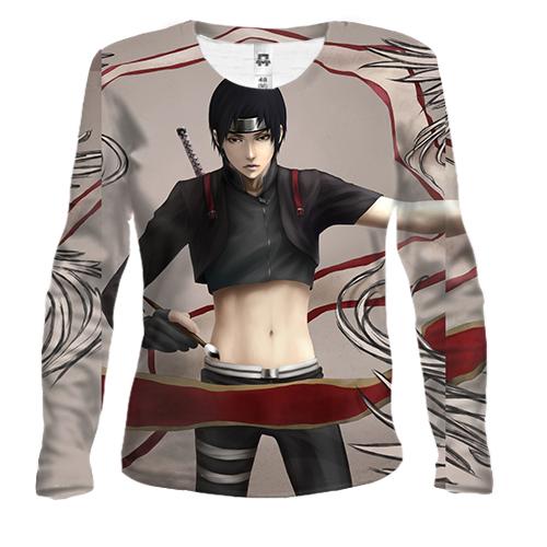 Женский 3D лонгслив Naruto character 26