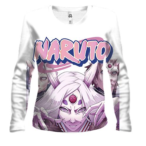 Жіночий 3D лонгслів Naruto character 30