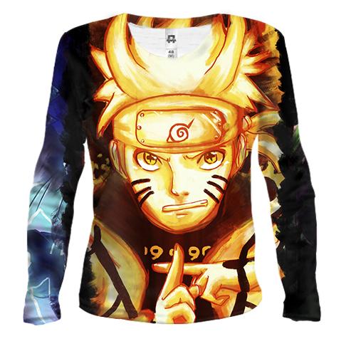 Жіночий 3D лонгслів Naruto`s comand 4