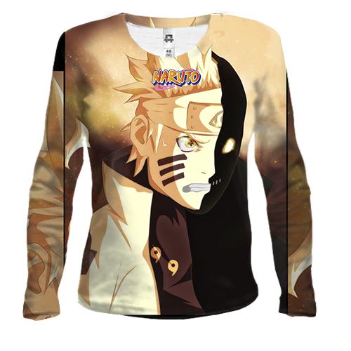 Жіночий 3D лонгслів Naruto and Sasuke 10