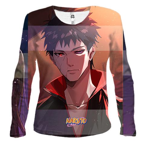 Жіночий 3D лонгслів Naruto characters 38