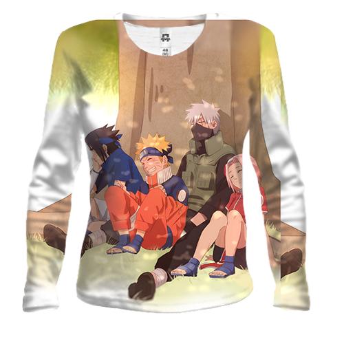 Жіночий 3D лонгслів Naruto`s comand 9