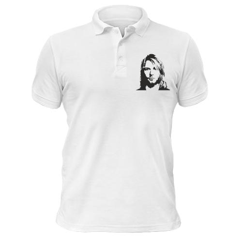 Футболка поло Nirvana (Kurt Cobain) 2