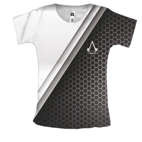 Жіноча 3D футболка Assassin’s Creed міні лого