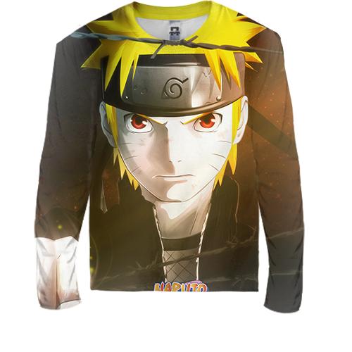 Дитячий 3D лонгслів Naruto power