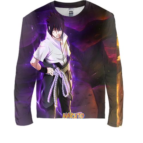 Детский 3D лонгслив Naruto and Sasuke