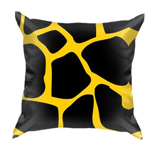 3D подушка з леопардовою текстурою