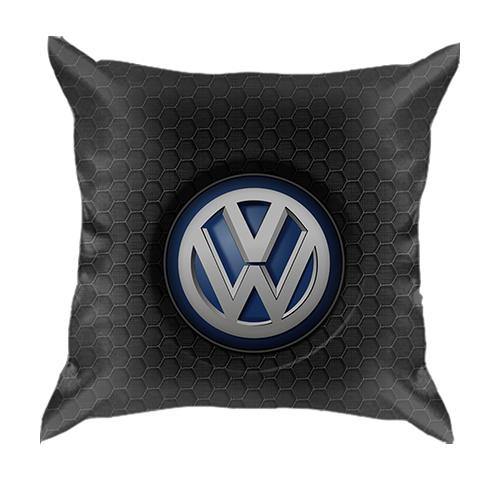 3D подушка с логотипом Volkswagen