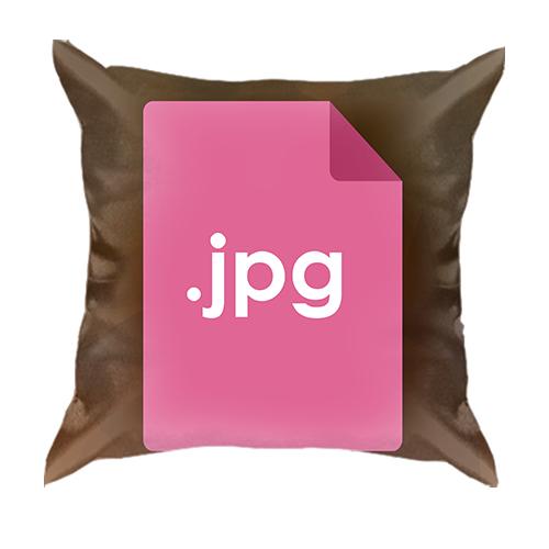 3D подушка з надписью JPG