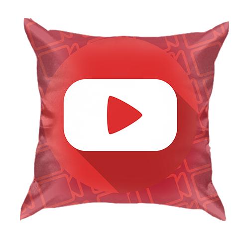 3D подушка со значком видеоплеера