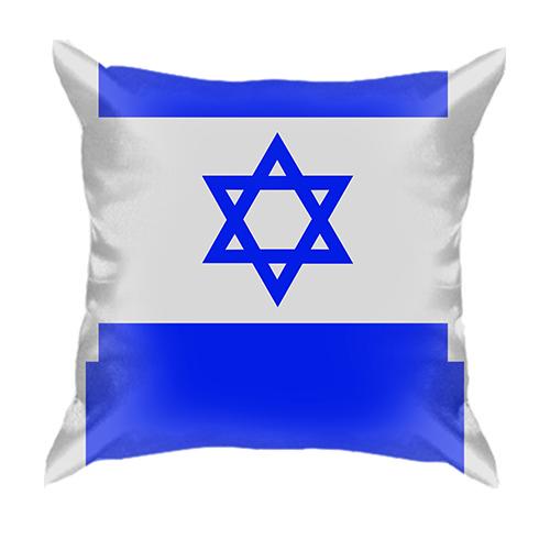 3D подушка с флагом Израиля