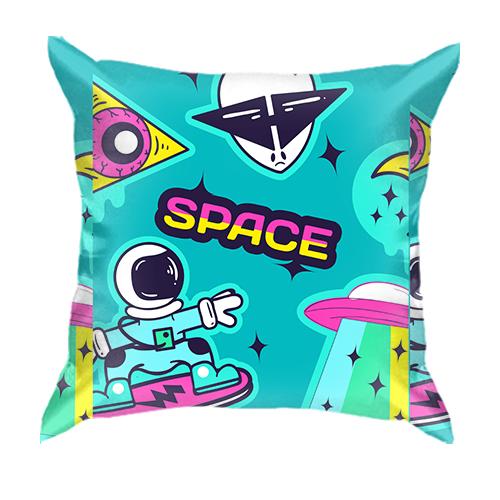 3D подушка Space