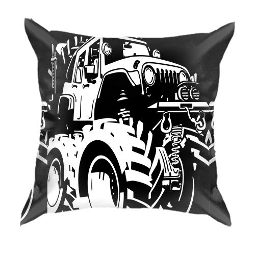 3D подушка Monster Truck