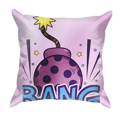 3D подушка Pop art Bang