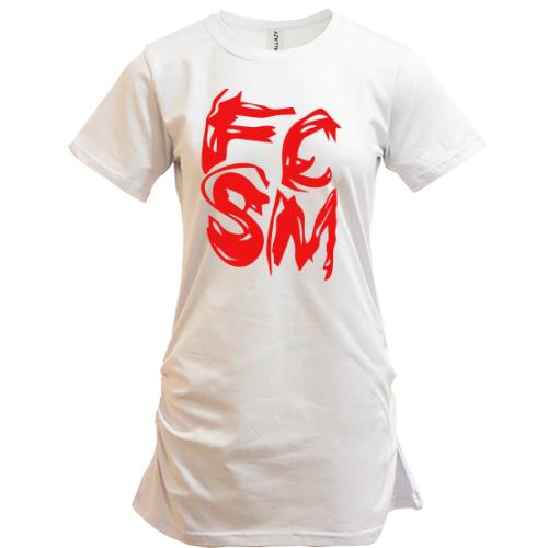 Подовжена футболка FCSM
