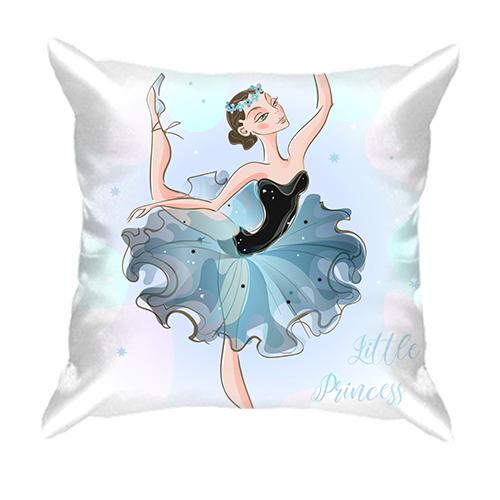 3D подушка с танцующей балериной