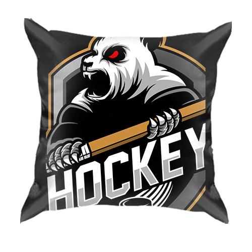 3D подушка Panda hockey