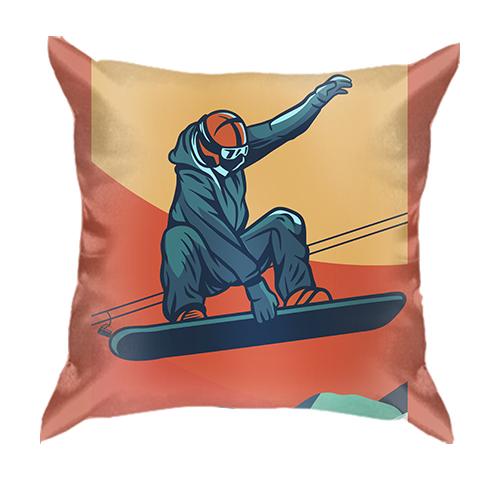 3D подушка Snowboardist