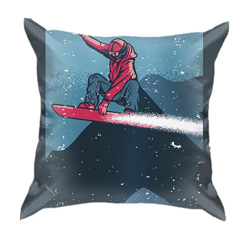 3D подушка Snowboardist (2)