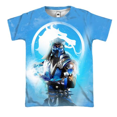 3D футболка Mortal Kombat Саб-Зиро
