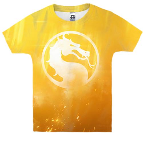 Детская 3D футболка Mortal Kombat Logo