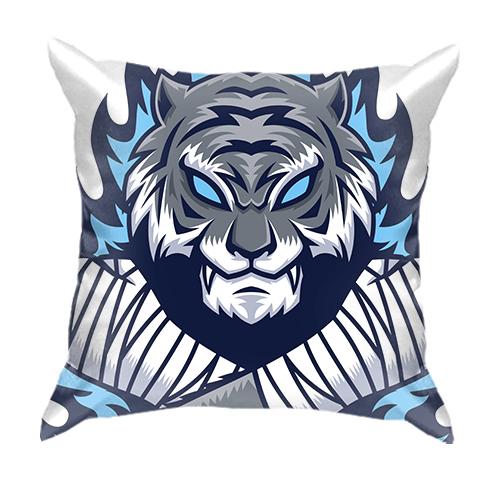 3D подушка з китайським тигром борцем