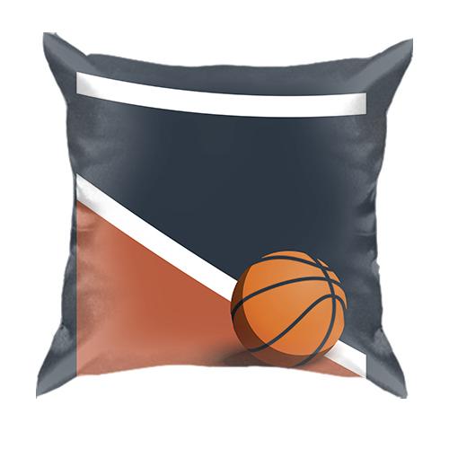 3D подушка с баскетбольным полем