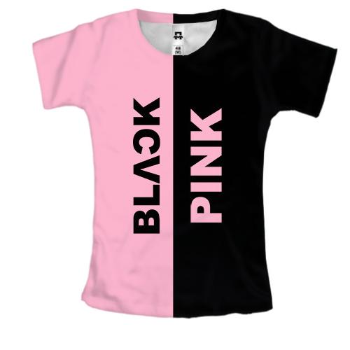 Женская 3D футболка BLACKPINK