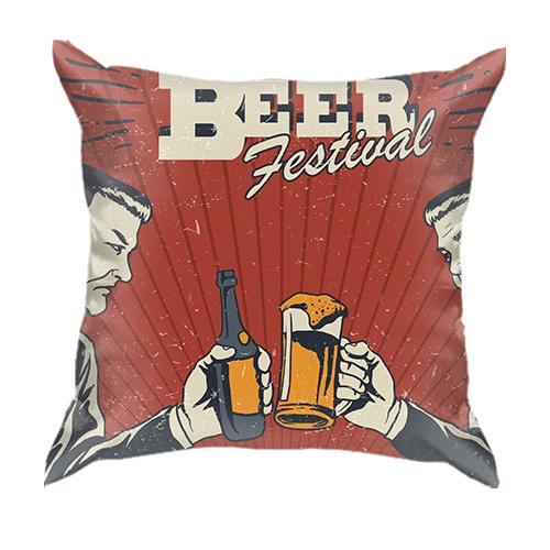 3D подушка Beer festival