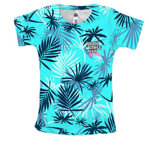 Жіноча 3D футболка GTA VICE CITY (mini)