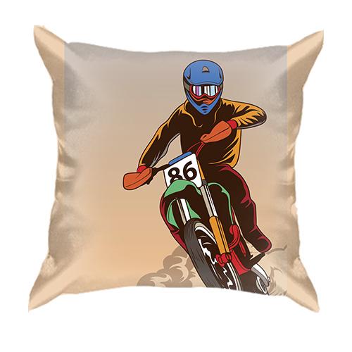 3D подушка Sport Motocross art