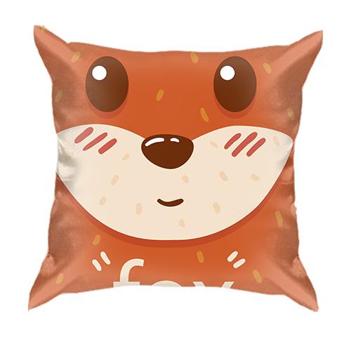 3D подушка Fox