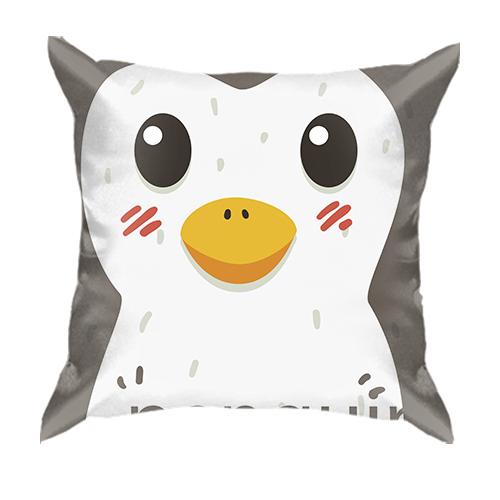 3D подушка Penguin