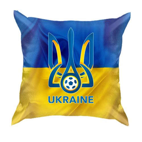 3D подушка Федерация футбола Украины