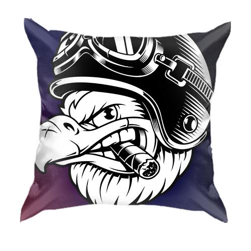 3D подушка Eagle pop art