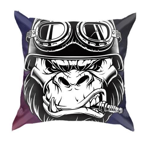 3D подушка Gorilla pop art