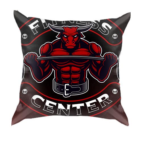 3D подушка Bull Fitness Center