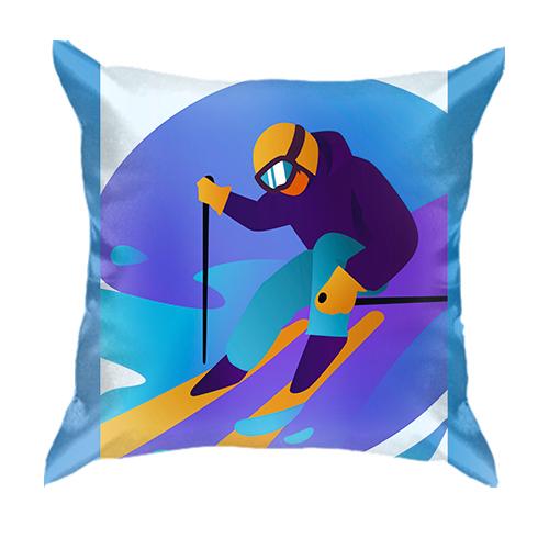 3D подушка Ski Art