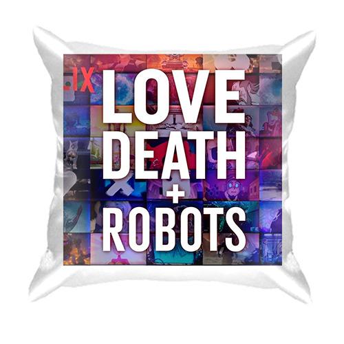 3D подушка Love death + robots.