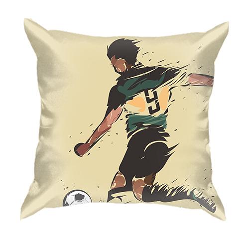 3D подушка Football player Art