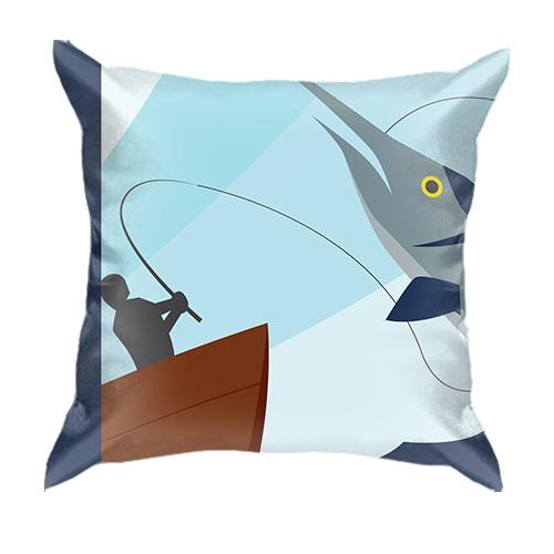 3D подушка Рыба-пила