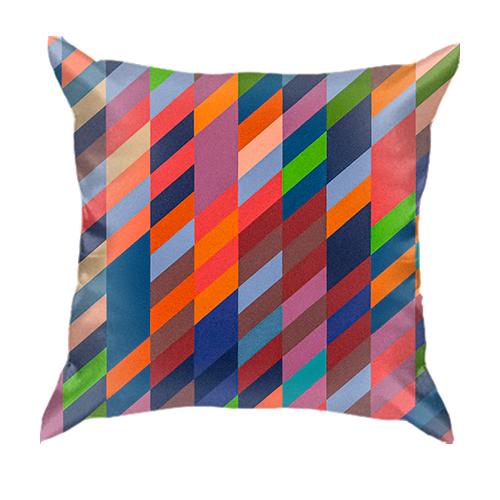 3D подушка Multicolored pattern