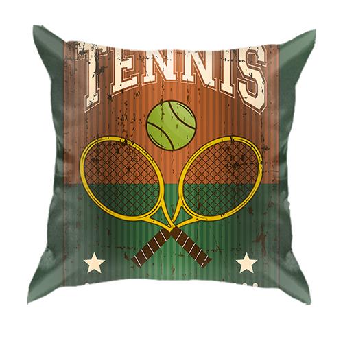 3D подушка Tennis Tournament